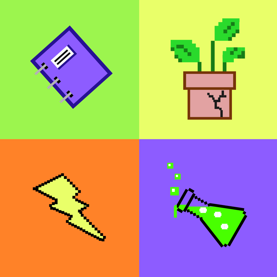 8-bit Assets and Einstein Quote HTML Block